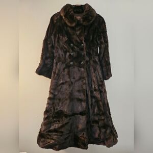 Real Mink Long Coat